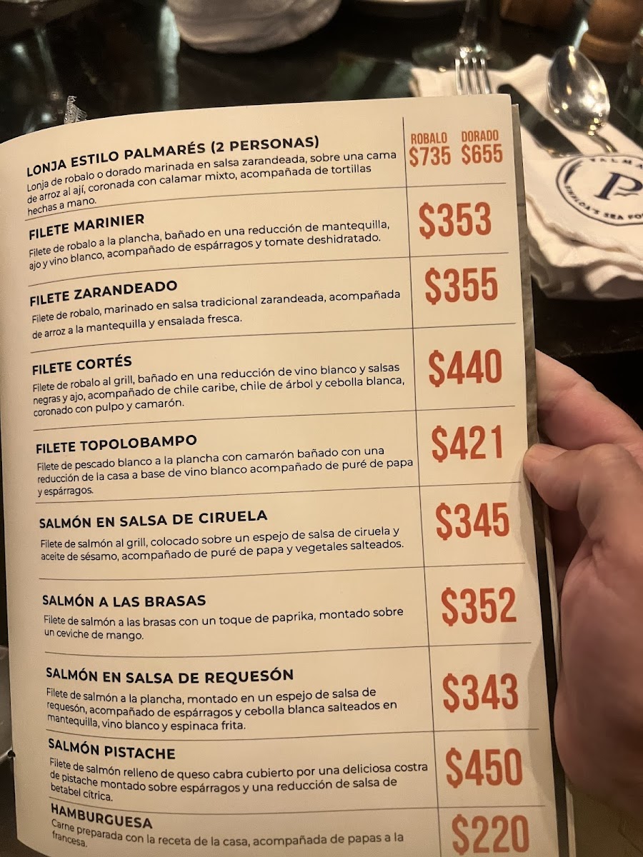 Palmarés Mazatlán Menu - Image 4